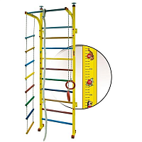 Детский уголок (лестница+лесенка+канат+кольца) СТ002 