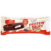 Протеиновый бисквитный батончик Fit Kit Protein Delice 60г. Протеиновый бисквитный батончик Fit Kit Protein Delice 60г.